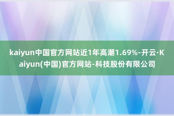 kaiyun中国官方网站近1年高潮1.69%-开云·Kaiyun(中国)官方网站-科技股份有限公司