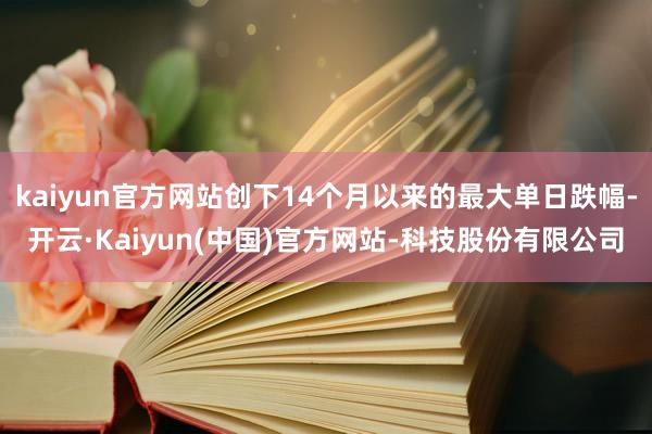 kaiyun官方网站创下14个月以来的最大单日跌幅-开云·Kaiyun(中国)官方网站-科技股份有限公司