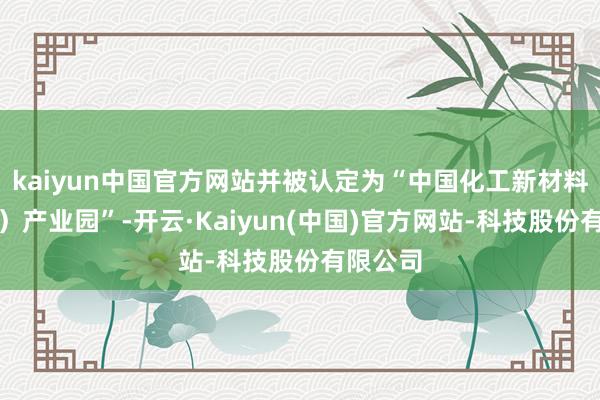 kaiyun中国官方网站并被认定为“中国化工新材料（聊城）产业园”-开云·Kaiyun(中国)官方网站-科技股份有限公司