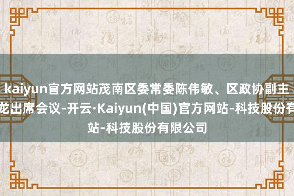kaiyun官方网站茂南区委常委陈伟敏、区政协副主席李朝龙出席会议-开云·Kaiyun(中国)官方网站-科技股份有限公司